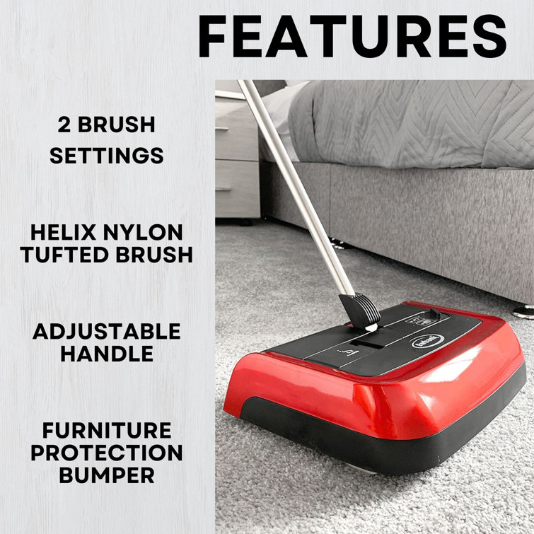 Manual carpet store sweeper